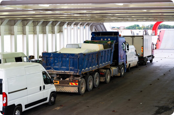 Transport de matériaux_les règles de stationnement et de bivouac en France