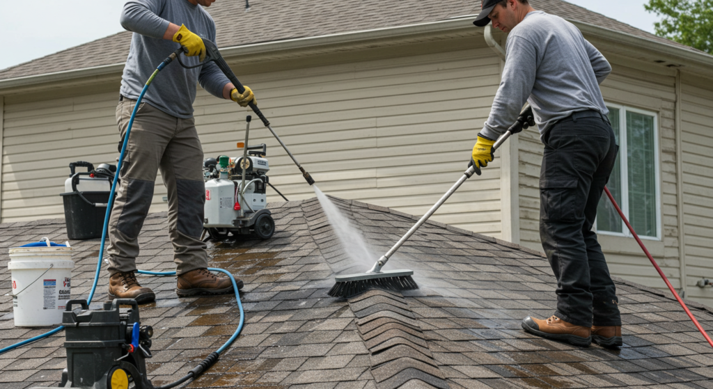 Nettoyage de toiture : conseils pour une toiture impeccable