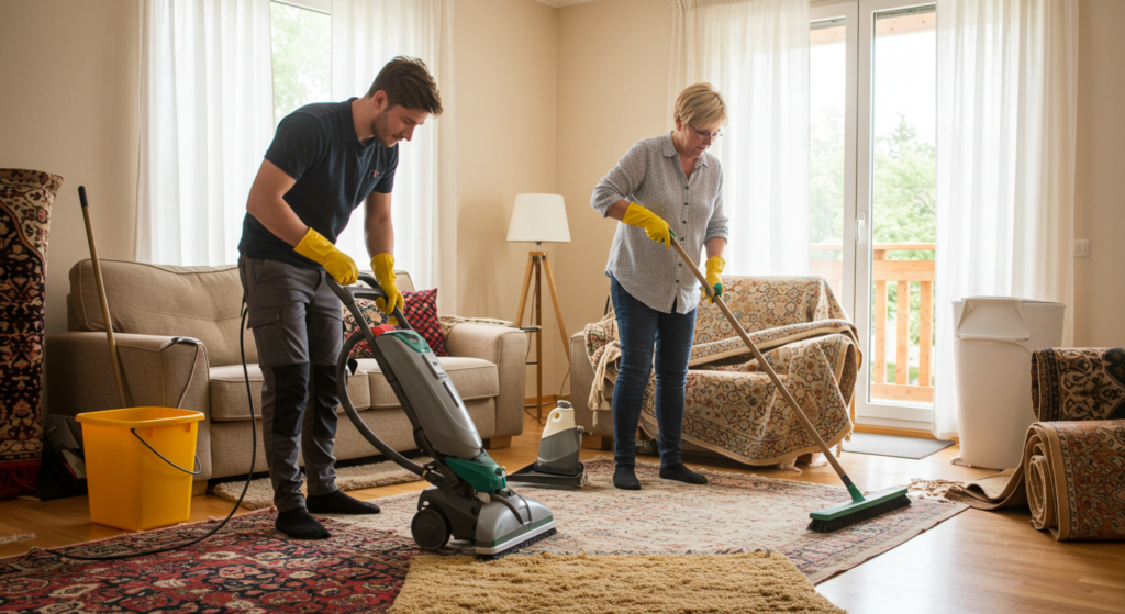 Nettoyage de tapis et de moquettes : techniques efficaces pour un intérieur impeccable