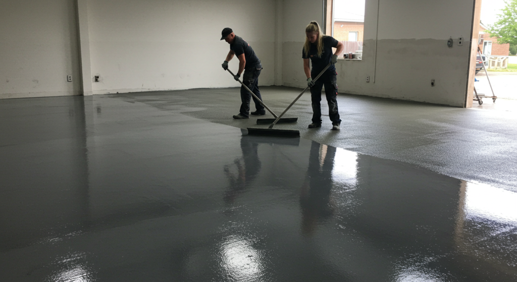 Comment réussir la pose d'un revêtement de sol en résine ?