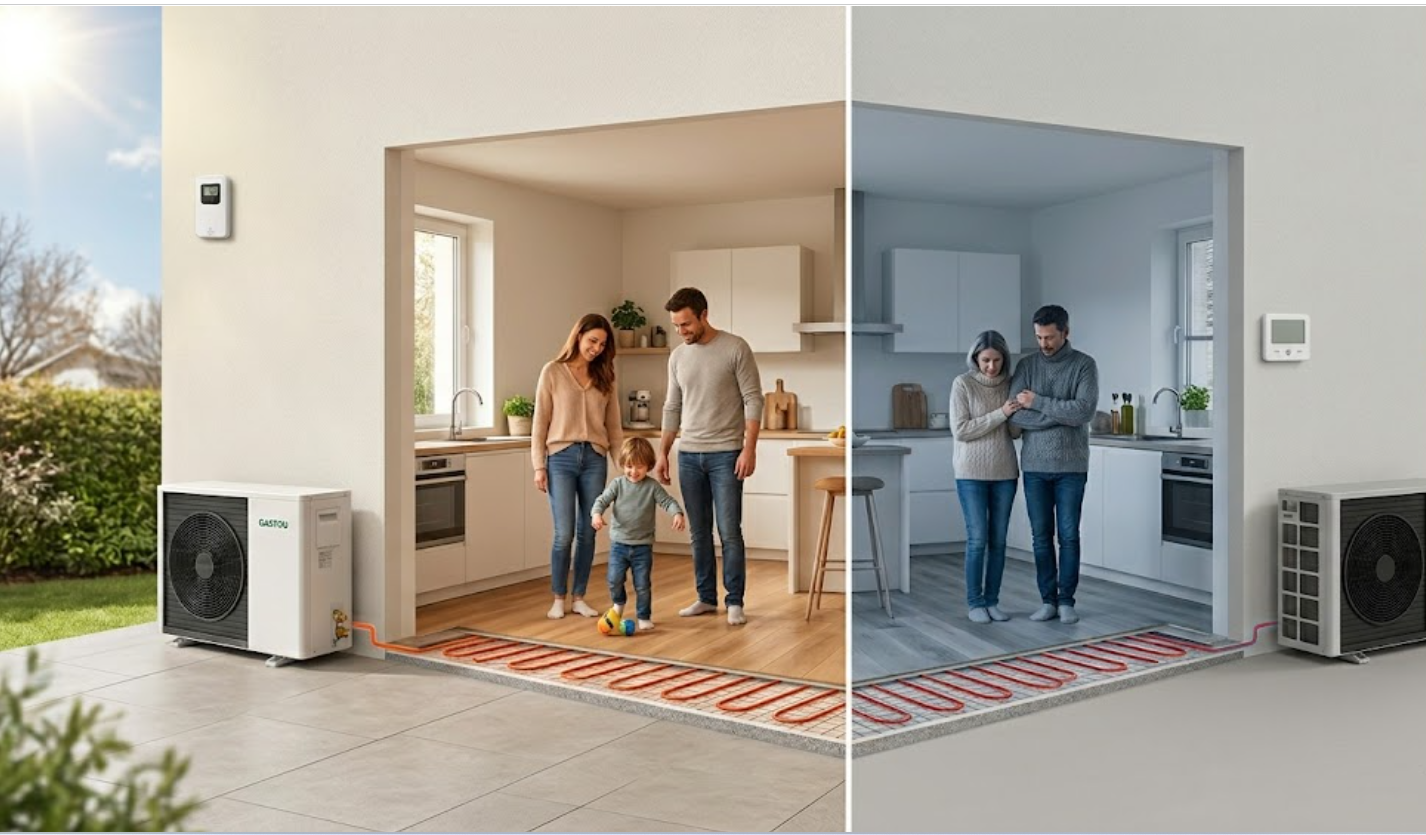 Pourquoi la sonde extérieure est indispensable avec un plancher chauffant ?